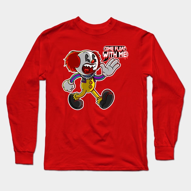 Come Float with Me! Long Sleeve T-Shirt by chrisnazario